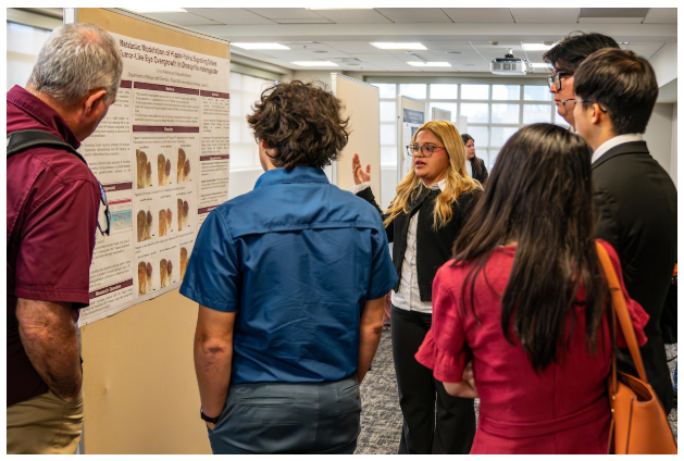 Science Influencers present their program research study.